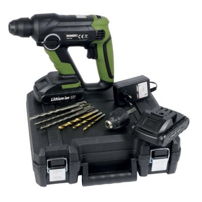 RONDY  - Marteau Perforateur avec 2 batteries 18V Lithuim 1500mAh