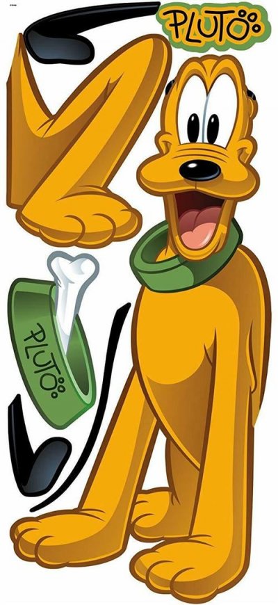 ROOMMATES Room Mates Disney Sticker Mural Geant Mickey & Friends Pluto 56X104cm