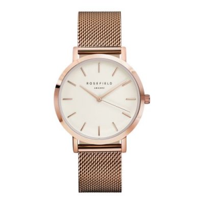 ROSEFIELD  Montre Femme, Homme MWR-M42 Blanc