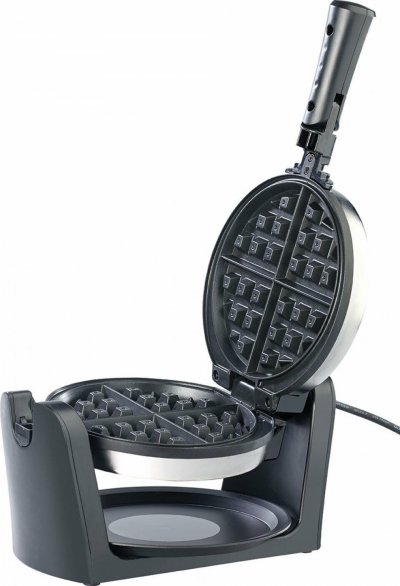 ROSENSTEIN & SOHNE Rosenstein & S&ouml;hne : Gaufrier en inox pour 4 gaufres 