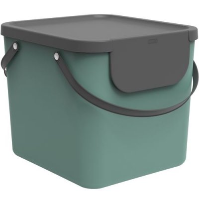 ROTHO  Abfallbeh&auml;lter Albula 40l 39,8x35,8x33,9cm mistletoe green