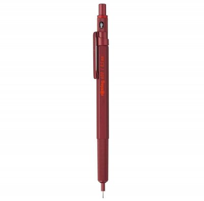  Rotring 600 porte-mine rouge m&eacute;tallique 0,5 mm DFX-541711