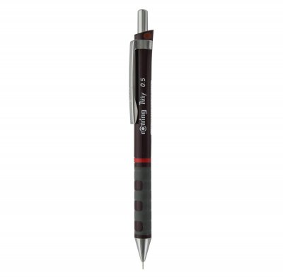 Rotring Porte-Mine Fin Tikky 0,5 Mm, Rouge Vin