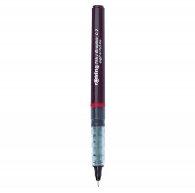 ROTRING  Tikky Graphic stylo-feutre noir .20
