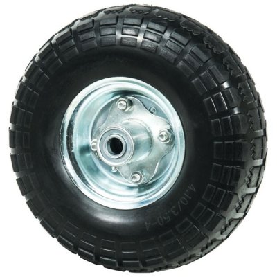 WERKA PRO Roue increvable axe d&eacute;port&eacute; 260 x 85mm Al&eacute;sage 16mm