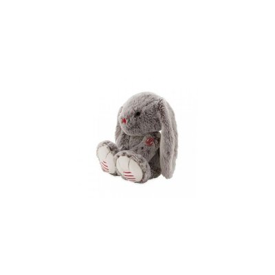 KALOO Rouge  : Peluche Lapin Gris (Large) aille Unique Coloris Unique