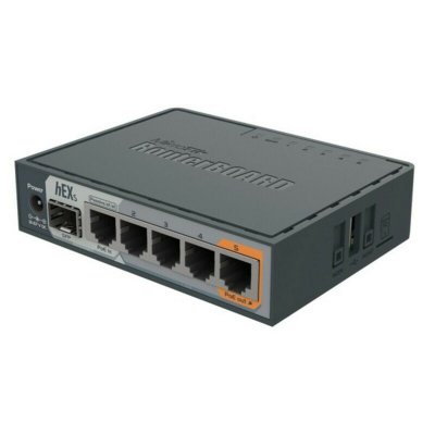 MIKROTIK Router  RB760iGS 880 MHz RJ45 SFP Gris