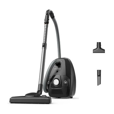 ROWENTA  Green Force Max Silence RO6136EA - Aspirateur - traineau - sac - noir / argent