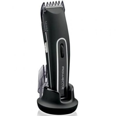 ROWENTA  NOMAD TN 1410 - Tondeuse - sans fil - noir / argent