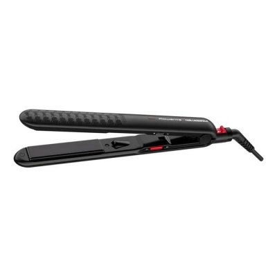 ROWENTA  Optiliss Ionic Karl Lagerfeld Hair Straightener Argent&eacute;