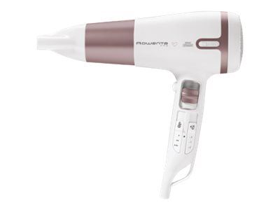 SEB Rowenta Premium Care Pro CV7460F0 - S&egrave;che-cheveux - m&eacute;tal rose / blanc 