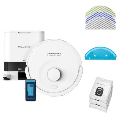 SEB Rowenta X-Plorer RR8797WH robot aspirateur 0,26 L Blanc - Neuf