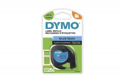 DYMO Ruban bleu 12 mm pour  letratag