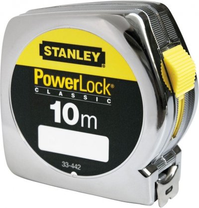 STANLEY Ruban de mesure PowerLock&reg; Classic - ABS 10m  1-33442