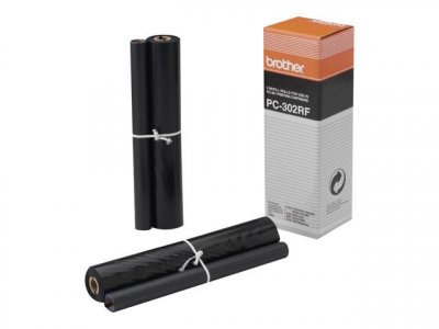 Ruban Thermique Noir Brother PC 302RF (x 2)