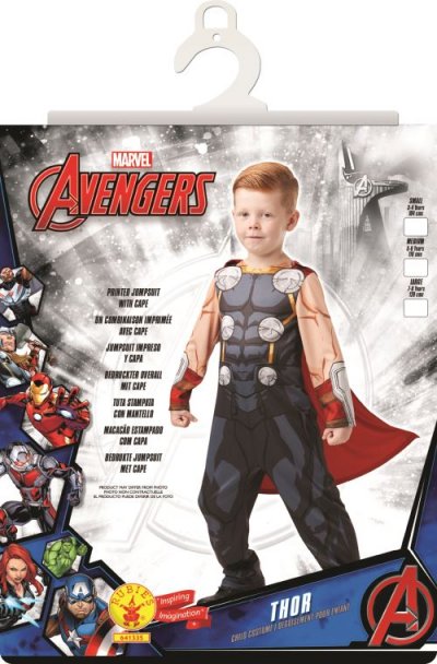 MARVEL AVENGERS Rubies - AVENGERS officiel -D&eacute;guisement Classique Thor 7-8 ans