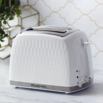 RUSSELL HOBBS Rusell Hobbs 27010-56 Toaster `Honeycomb` Blanc