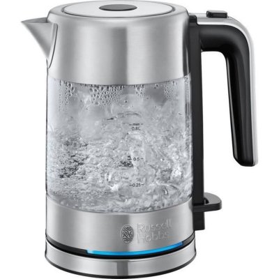 RUSSELL HOBBS Russel hobbs 24191-70 - bouilloire en verre compact home 0,8l - 2200 w