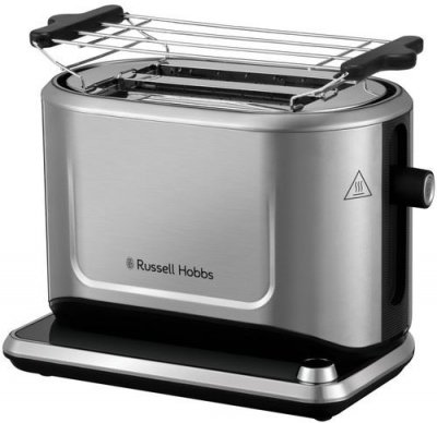 RUSSELL HOBBS  26210-56 Double Slot Toaster Argent&eacute;