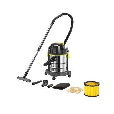 RYOBI  Aspirateur eau et poussi&egrave;res  R18WDV-0 - 18V - 4Ah - bidon 18 lt