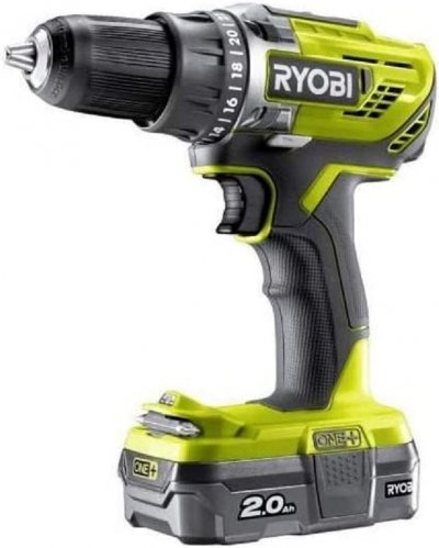 RYOBI  perceuse-visseuse sans fil - 18v 2ah RYO4892210152626