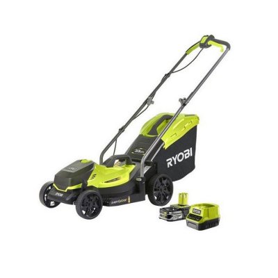RYOBI  - Tondeuse &agrave; batterie 18V One+ 2,5Ah Li-Ion 33cm - RLM18C33B25