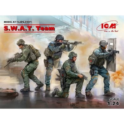 ICM S.w.a.t. Team (4 Figures) - 1:24e - 