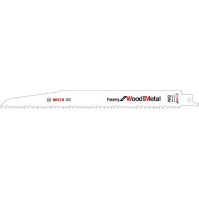 BOSCH S&auml;bels&auml;geblatt S1110VF L.225mm B.22mm tpi 5/8 3,2-5mm varioverzahnt 5er Pk. 2608657610