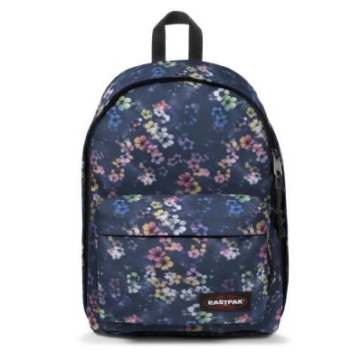EASTPAK Sac &agrave; dos  Out Of Office 27L bleu marine blanc rose