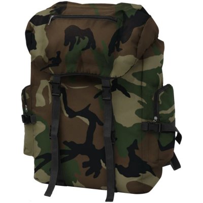VIDAXL Sac &agrave; dos en style d'arm&eacute;e 65 L Camouflage