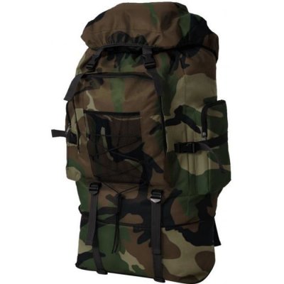 VIDAXL Sac &agrave; dos en style d'arm&eacute;e XXL 100 L Camouflage