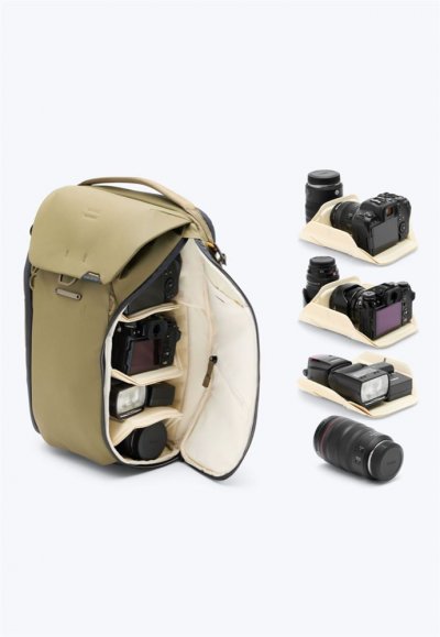 PEAK DESIGN Sac &agrave; dos  Everyday Backpack 20 L Vert pour Appareil photo