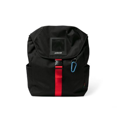 POLAROID Sac &agrave; dos  ripstop en materiaux recycl&eacute;s pour appareil photo instantan&eacute; 25l noir