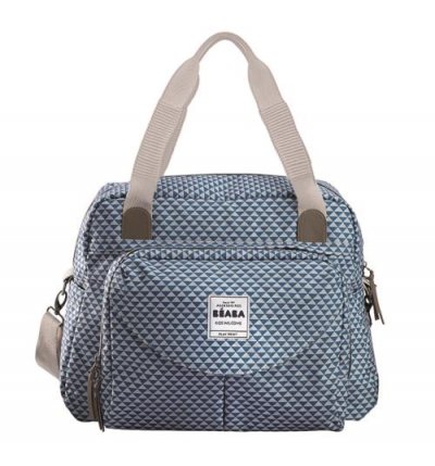 BEABA Sac &agrave; langer B&eacute;aba Gen&egrave;ve II Play Print Bleu