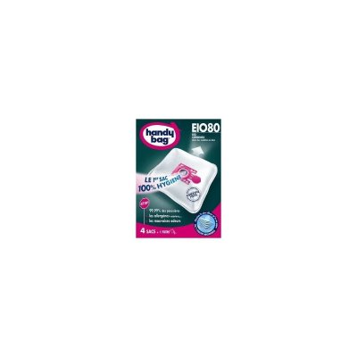 HANDY BAG Sac Aspirateur  EIO80 (x4 + 1 Filtre &agrave; air)
