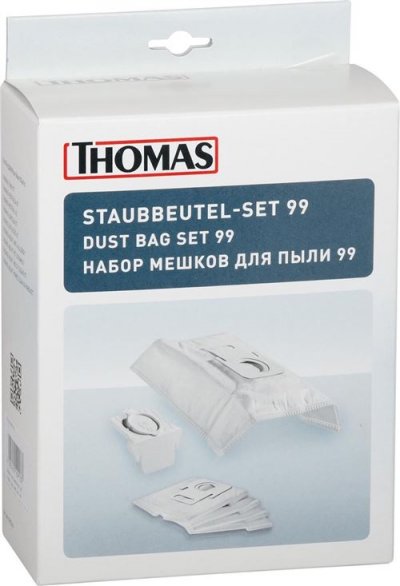 THOMAS Sac aspirateur traineau  Set sac &agrave; poussi&egrave;res 99 Multicolore 