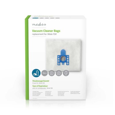  Sac d'aspirateur Nedis DUBG220MIE12 Blanc
