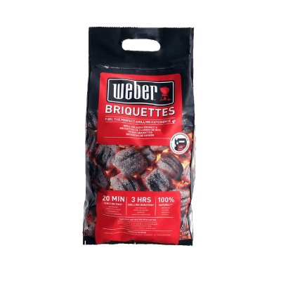 WEBER Sac de briquettes de charbon de bois  - 4 kg 