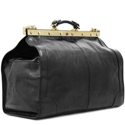  Sac de voyage en cuir KATANA Doctor Bag - noir 2102