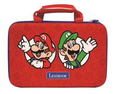 LEXIBOOK Sacoche De Transport Super Mario Pour Consoles