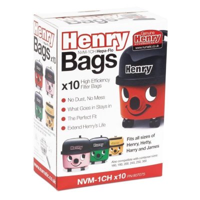  Sacs aspirateur henry - lot de 10 - numatic - -