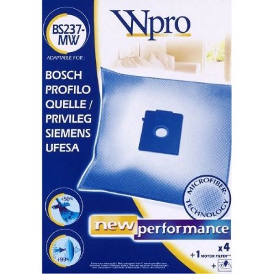 WPRO Sacs Aspirateur W Ho 110 Mw