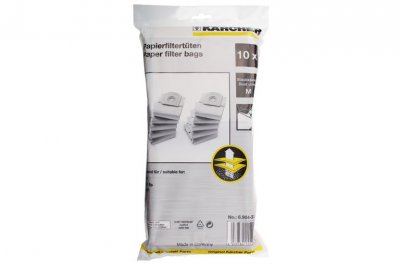 KARCHER Sacs aspirateurs  - T7/1 PRO et T10/1 (Lot de 10)