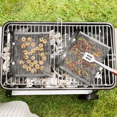 PLANETE DISCOUNT Sacs de cuisson pour barbecue BBQNet InnovaGoods (Pack de 2)