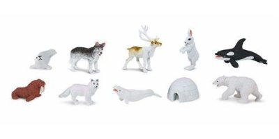 PLASTOY Safari Ltd Arctic Toob Figure Multicolore From 3 Years