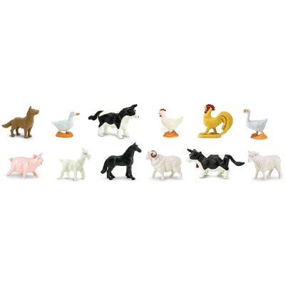 SAFARI  Ltd Farm Toob Figure Multicolore From 3 Years