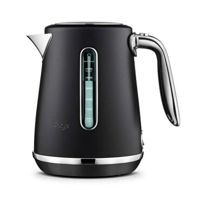 SAGE  Soft Top Luxe 1.7l Kettle Noir One Size / EU Plug