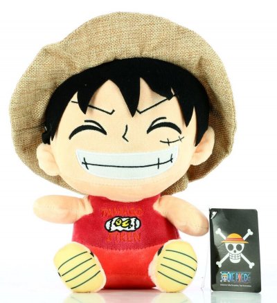 SAKAMI  Merchandise One Piece Peluche Luffy 25 cm
