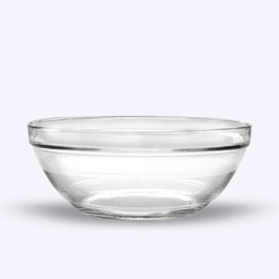 DURALEX Saladier &agrave; punch empilable 5,8L en verre tremp&eacute; r&eacute;sistant transparent