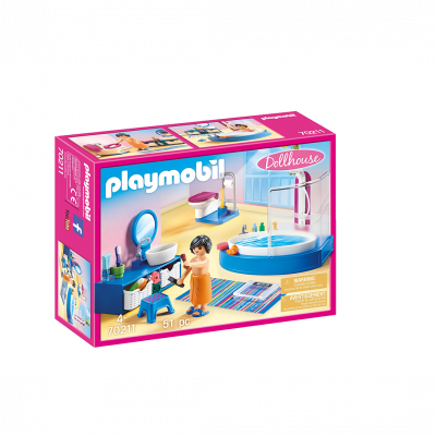 Salle De Bain Avec Baignoire - N/A